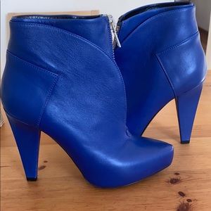 Proenza Schouler blue booties